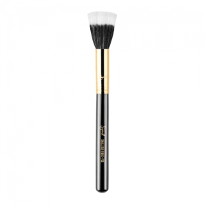 Sigma-Small-Duo-Fiber-Brush-Black-&-Gold-F55